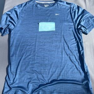 Reebok Reflective Blue Basic T-Shirt *BARELY WORN*